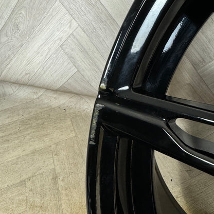 1X 19'' GENUINE BMW M2 COMPETITION 930M G87 ALLOY WHEEL BLACK FRONT  9.5J ET20 PART: 7882869