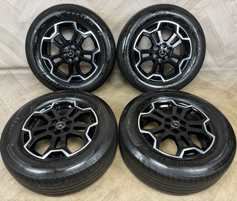 18'' Genuine Mercedes X Class Alloy Wheels Alloys Tyres Nissan Navara Pickup