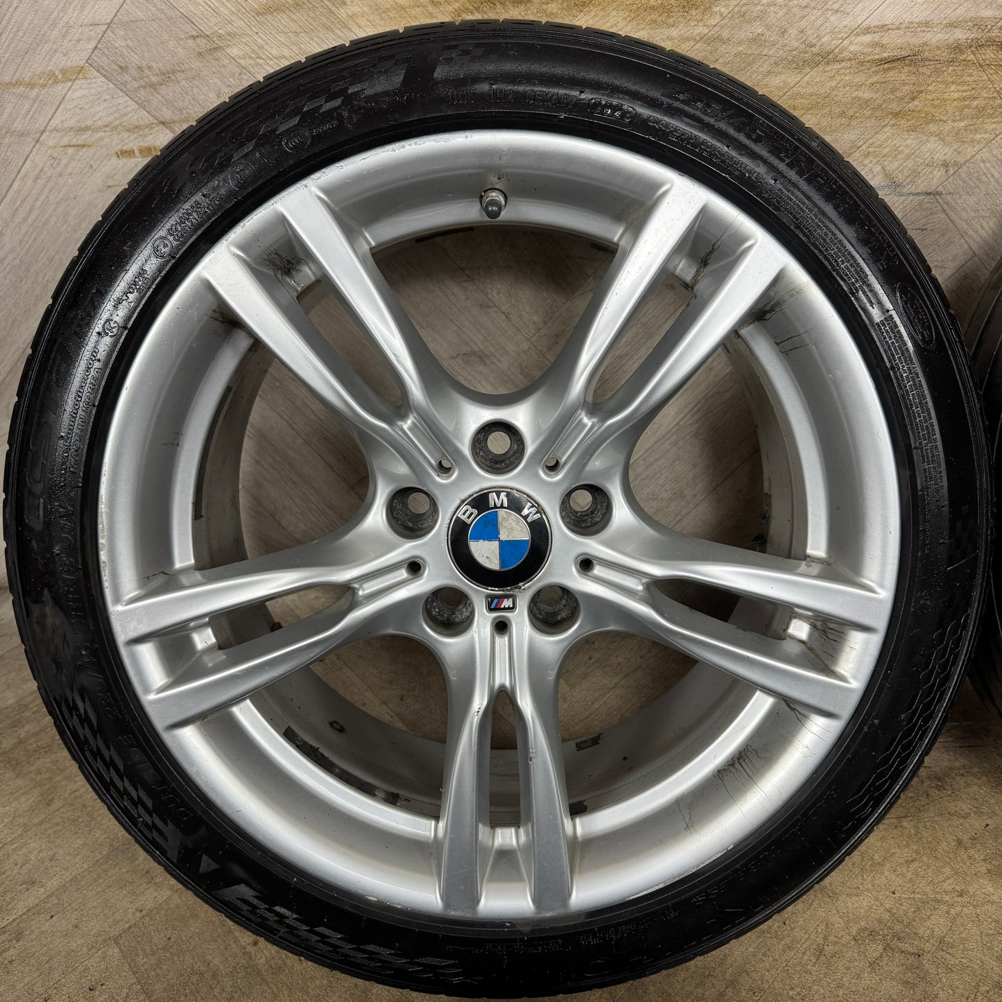 18'' GENUINE BMW 3 SERIES 400 M SPORT F30 F31 F32 E90 E92 ALLOY WHEELS TYRES ALLOYS