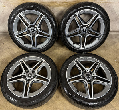 18'' GENUINE MERCEDES AMG A CLASS CLA B ALLOY WHEELS TYRES ALLOYS W177 A1774011500