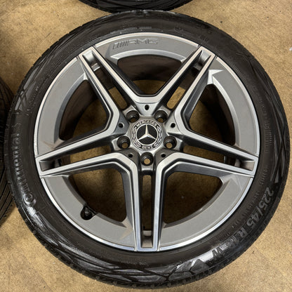 18'' GENUINE MERCEDES AMG A CLASS CLA B ALLOY WHEELS TYRES ALLOYS W177 A1774011500