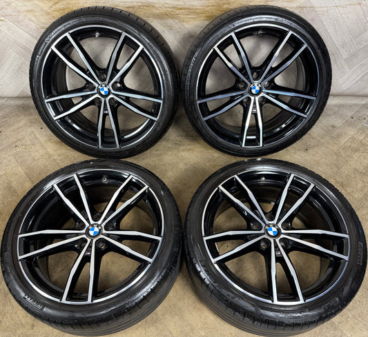 19'' GENUINE BMW 3 SERIES BLACK DC 4 791 M SPORT G20 G21 G22 G23 G26 ALLOY WHEELS ALLOYS