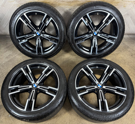 18'' GENUINE BMW 3 SERIES 4 848 M SPORT G20 G21 G22 G23 TYRES ALLOY WHEELS ALLOYS  8746631 8746632