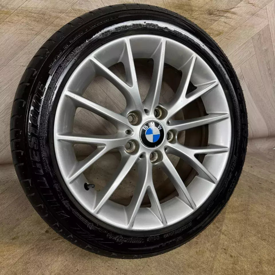 1X 17'' GENUINE BMW 1 SERIES 2 F20 380 ALLOY WHEEL TYRE  5X120 FITMENT  7J ET40 PART: 6850151