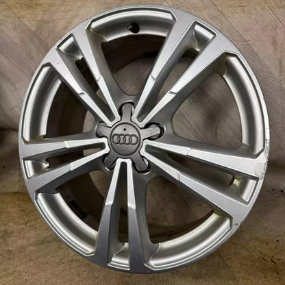 1X 18'' GENUINE AUDI A3 S LINE DOUBLE SPOKE WHEEL ALLOY TYRE SPARE  5X112 FITMENT  7.5J ET51 PART: 8V0601025BL/AJ