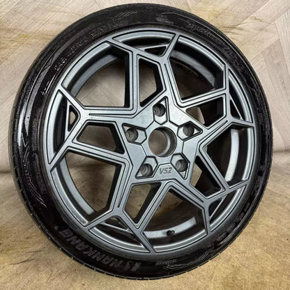 1X 20'' FORD TRANSIT CUSTOM MOTION R VS2 GREY ALLOY WHEEL SINGLE SPARE  5X160 FITMENT  8J ET50 CENTRE BORE: 65.1