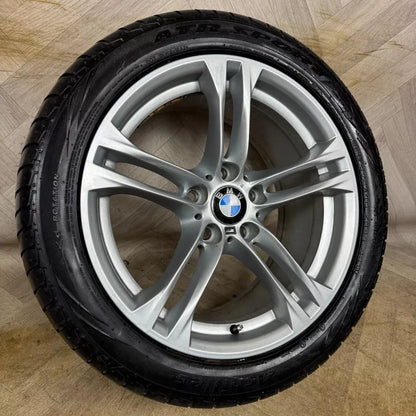 1X 18'' GENUINE BMW 5 SERIES 613 M SPORT F10 SINGLE ALLOY WHEEL REAR 5X120 FITMENT 9J ET44 PART: 7848573