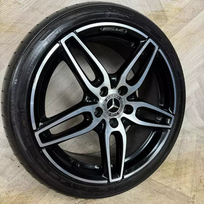 1X 18'' GENUINE MERCEDES A B CLASS CLA SPORT SINGLE ALLOY WHEELS TYRE ALLOY 5X112 FITMENT 7.5J ET52 PART: A1764010700
