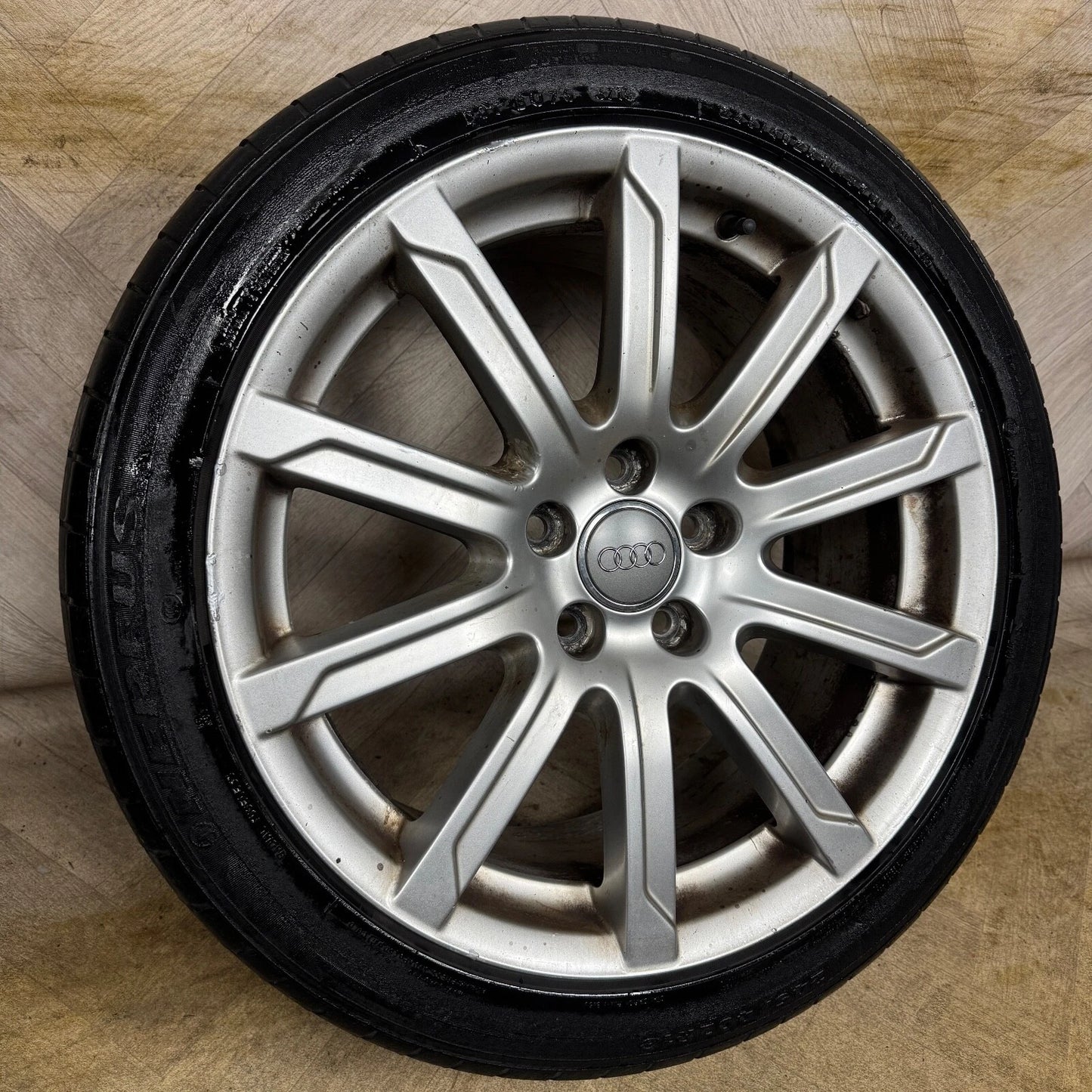 1X 18'' GENUINE AUDI A4 S LINE MULTI SPOKE B8 WHEEL ALLOY TYRE SPARE  5X112 FITMENT  8J ET47 PART: 8K0601025CB