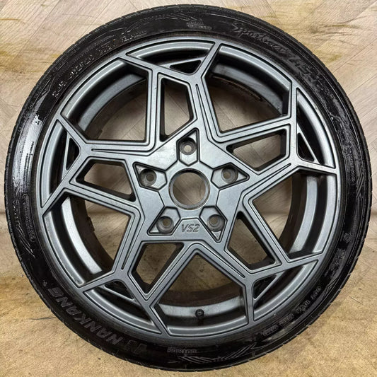 1X 20'' FORD TRANSIT CUSTOM MOTION R VS2 GREY ALLOY WHEEL SINGLE SPARE  5X160 FITMENT  8J ET50 CENTRE BORE: 65.1