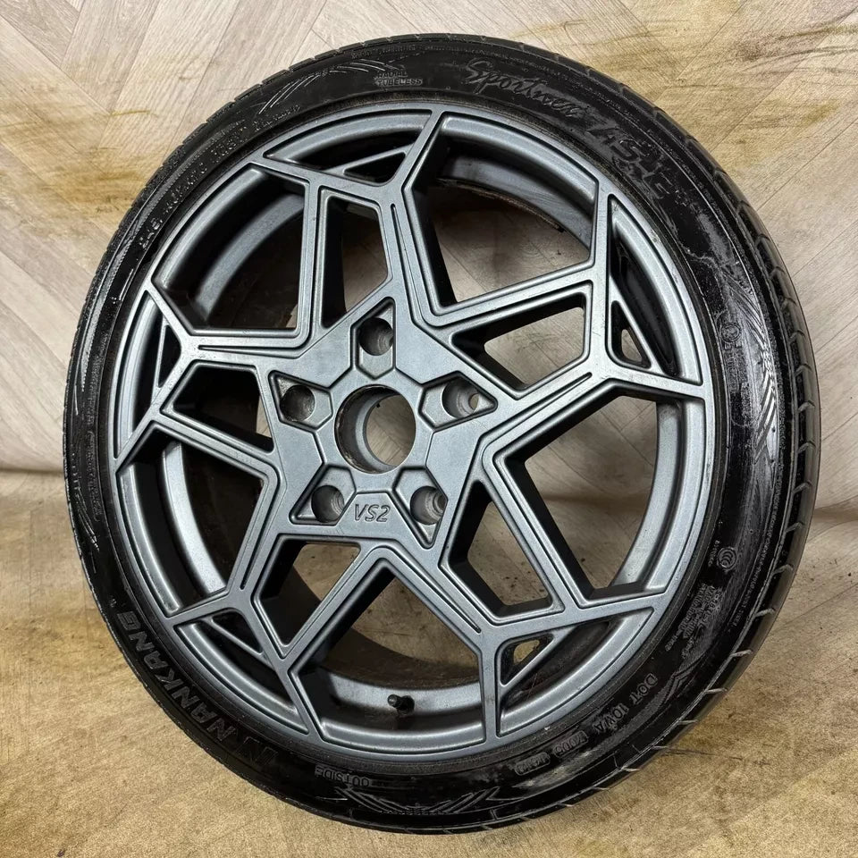 1X 20'' FORD TRANSIT CUSTOM MOTION R VS2 GREY ALLOY WHEEL SINGLE SPARE  5X160 FITMENT  8J ET50 CENTRE BORE: 65.1