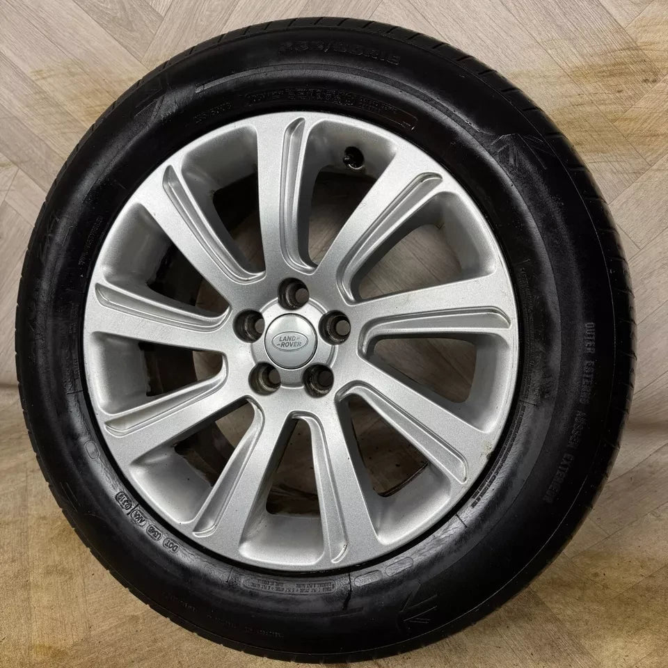 1X 18'' GENUINE RANGE ROVER EVOQUE DISCOVERY SPORT LAND ALLOY WHEEL TYRE  5X108 FITMENT 8J ET45 PART: FK72-1007-BC