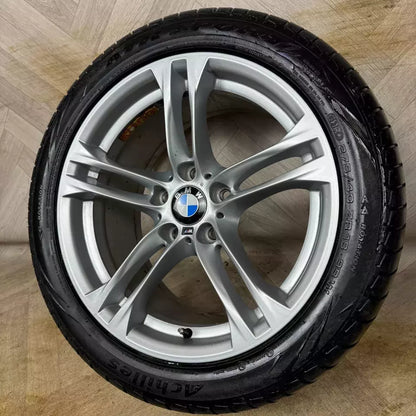 1X 18'' GENUINE BMW 5 SERIES 613 M SPORT F10 SINGLE ALLOY WHEEL REAR 5X120 FITMENT 9J ET44 PART: 7848573