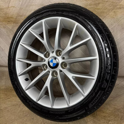 1X 17'' GENUINE BMW 1 SERIES 2 F20 380 ALLOY WHEEL TYRE  5X120 FITMENT  7J ET40 PART: 6850151