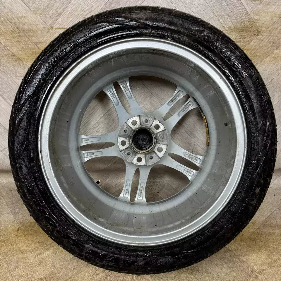 1X 18'' GENUINE BMW 5 SERIES 613 M SPORT F10 SINGLE ALLOY WHEEL REAR 5X120 FITMENT 9J ET44 PART: 7848573
