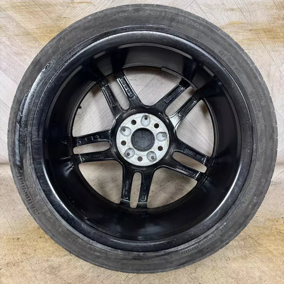 1X 18'' GENUINE AMG MERCEDES A B CLASS CLA BLACK SPORT SINGLE ALLOY WHEELS TYRE ALLOY W176  5X112 FITMENT  7.5J ET52 PART: A1764010700
