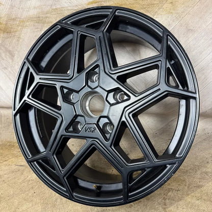 1X 20'' FORD TRANSIT CUSTOM MOTION R VS2 MATT BLACK ALLOY WHEEL SINGLE SPARE  5X160 FITMENT  8J ET50 CENTRE BORE: 65.1