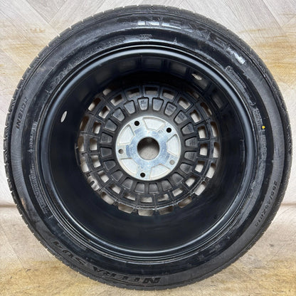 1X 18'' FORD TRANSIT CUSTOM MOTION R VS1 MATT BLACK ALLOY WHEEL TYRE SINGLE SPARE  5X160 FITMENT  8J ET50 CENTRE BORE: 65.1
