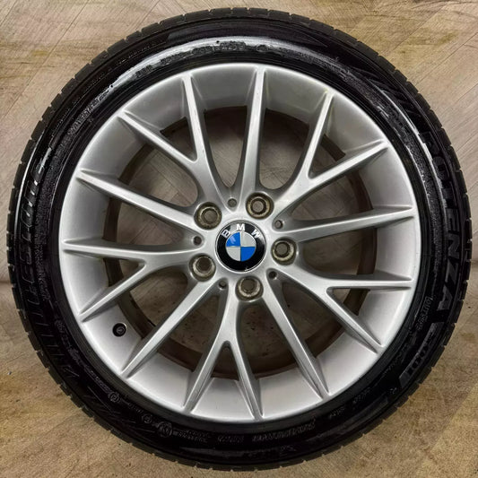 1X 17'' GENUINE BMW 1 SERIES 2 F20 380 ALLOY WHEEL TYRE  5X120 FITMENT  7J ET40 PART: 6850151