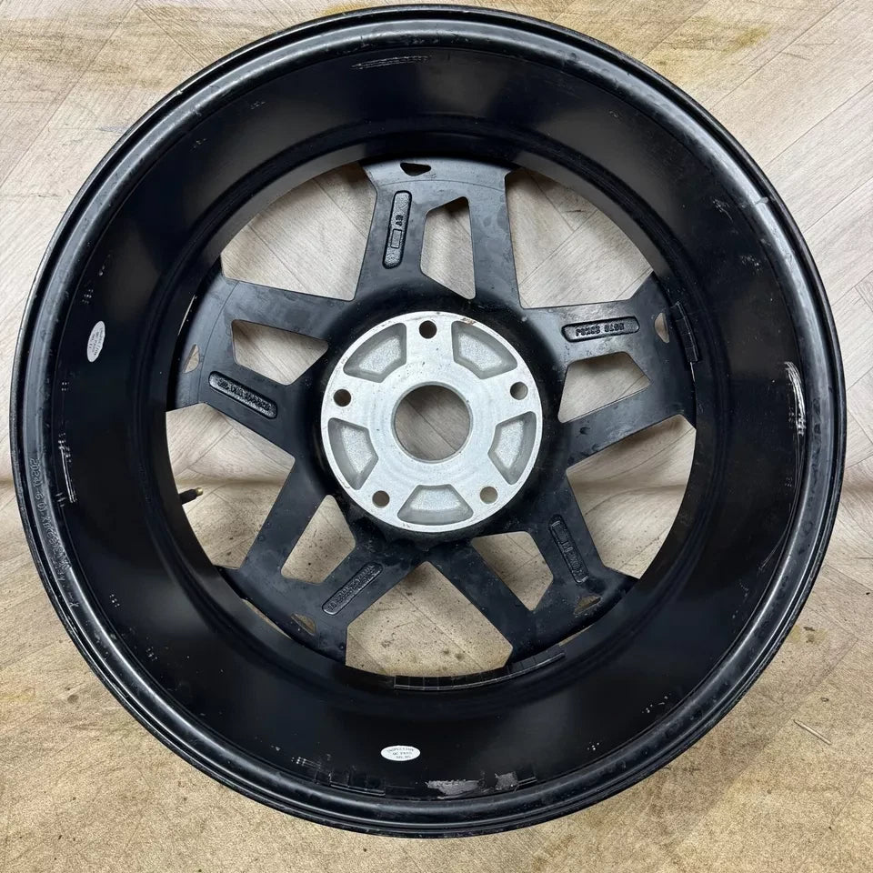 1X 20'' FORD TRANSIT CUSTOM MOTION R VS2 MATT BLACK ALLOY WHEEL SINGLE SPARE  5X160 FITMENT  8J ET50 CENTRE BORE: 65.1