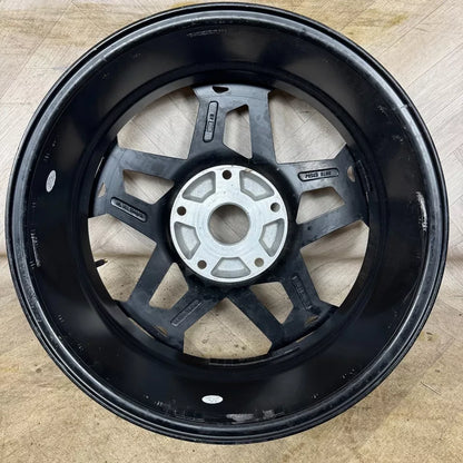 1X 20'' FORD TRANSIT CUSTOM MOTION R VS2 MATT BLACK ALLOY WHEEL SINGLE SPARE  5X160 FITMENT  8J ET50 CENTRE BORE: 65.1