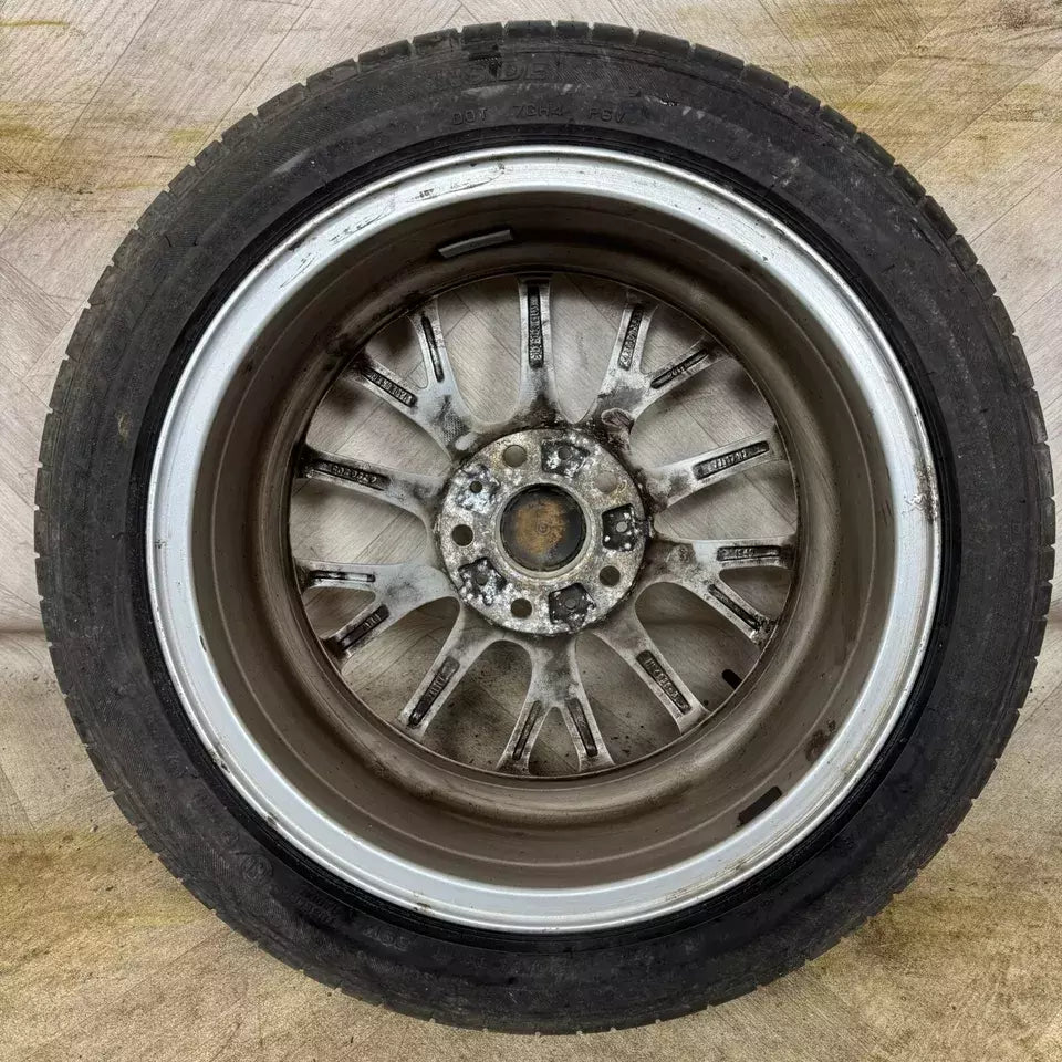 1X 17'' GENUINE BMW 1 SERIES 2 F20 380 ALLOY WHEEL TYRE  5X120 FITMENT  7J ET40 PART: 6850151