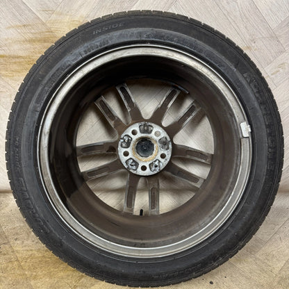 1X 18'' GENUINE BMW 5 SERIES GREY 662 M G30 G31 SPORT ALLOY WHEEL FRONT  5X112 FITMENT  8J ET30 PART: 8093405
