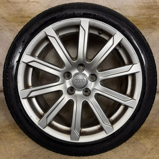 1X 18'' GENUINE AUDI A4 S LINE MULTI SPOKE B8 WHEEL ALLOY TYRE SPARE  5X112 FITMENT  8J ET47 PART: 8K0601025CB