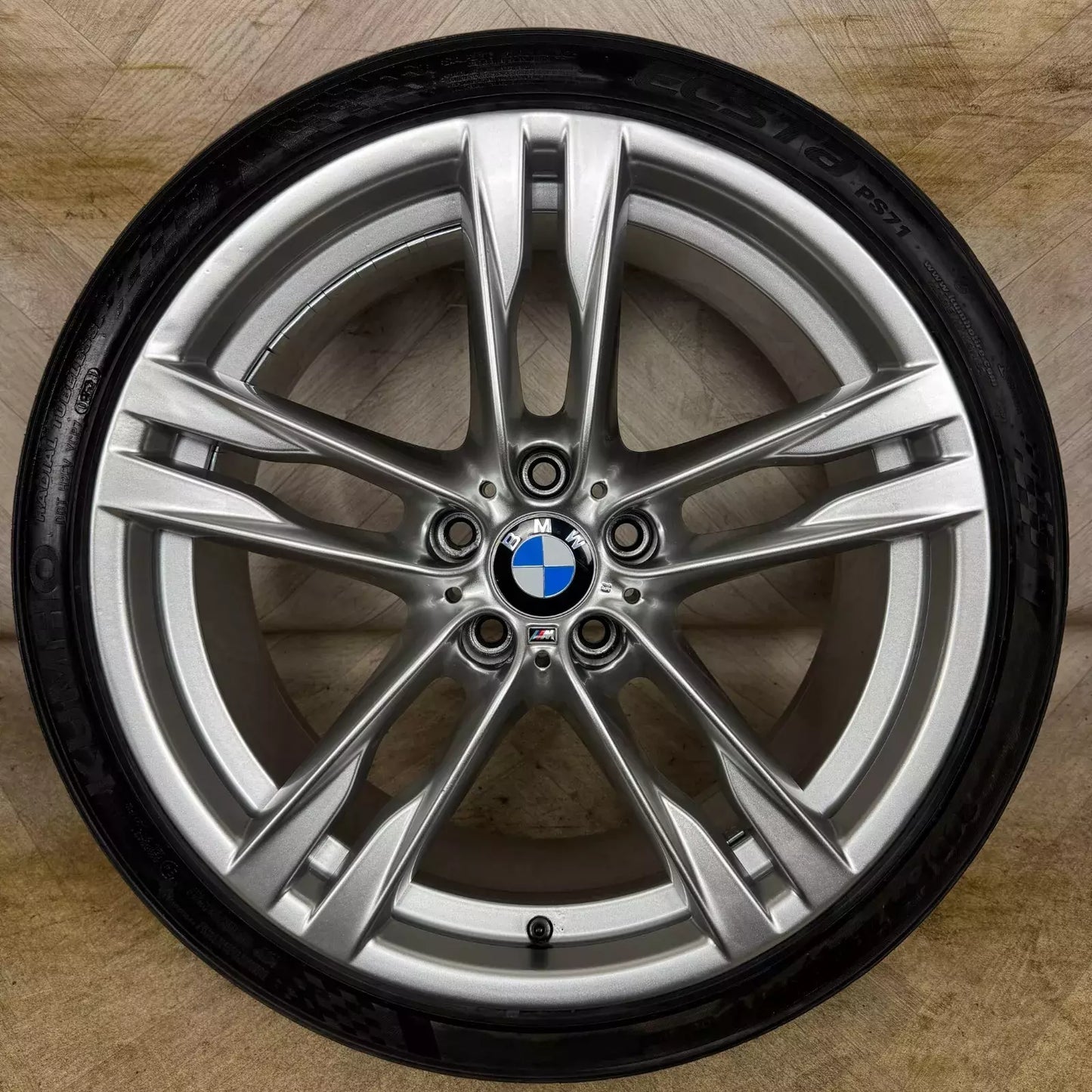 1X 20'' GENUINE BMW 6 SERIES 373 M SPORT SINGLE ALLOY WHEEL FRONT 5X120 FITMENT 8.5J ET33 PART: 7843716