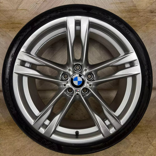 1X 20'' GENUINE BMW 6 SERIES 373 M SPORT SINGLE ALLOY WHEEL FRONT 5X120 FITMENT 8.5J ET33 PART: 7843716