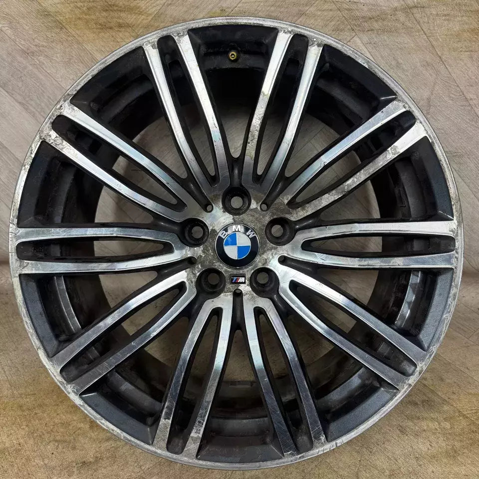 1X 19'' GENUINE BMW 5 SERIES 664 M G30 G31 SPORT ALLOY WHEEL FRONT 7855083