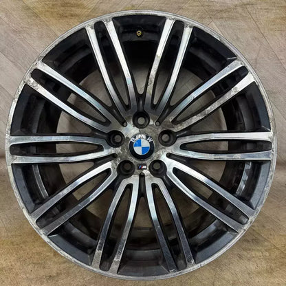 1X 19'' GENUINE BMW 5 SERIES 664 M G30 G31 SPORT ALLOY WHEEL FRONT 7855083